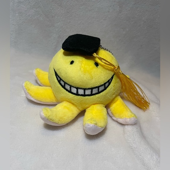 Assassination Classroom Koro-Sensei Keychain Plushie - Picture 2 of 5